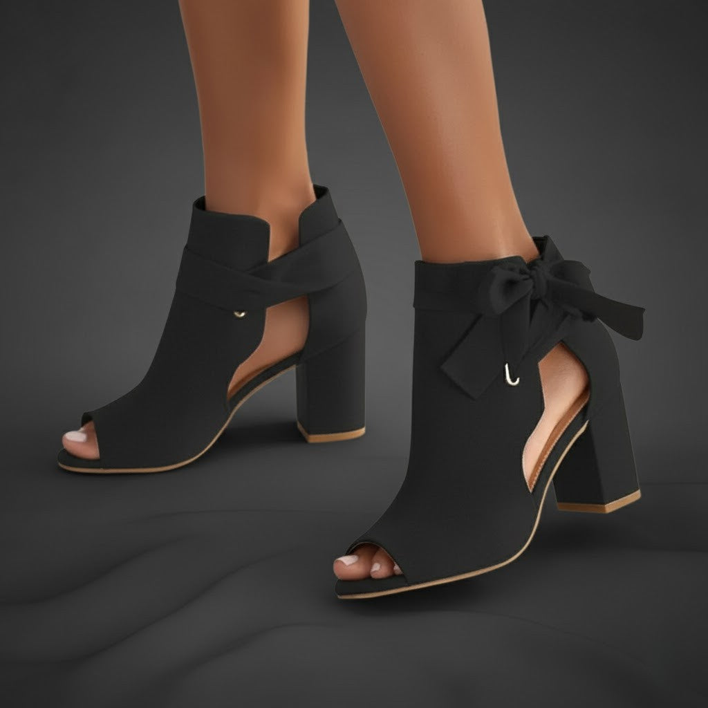 Kaluna | Stylish Comfortable Peep-Toe Heels