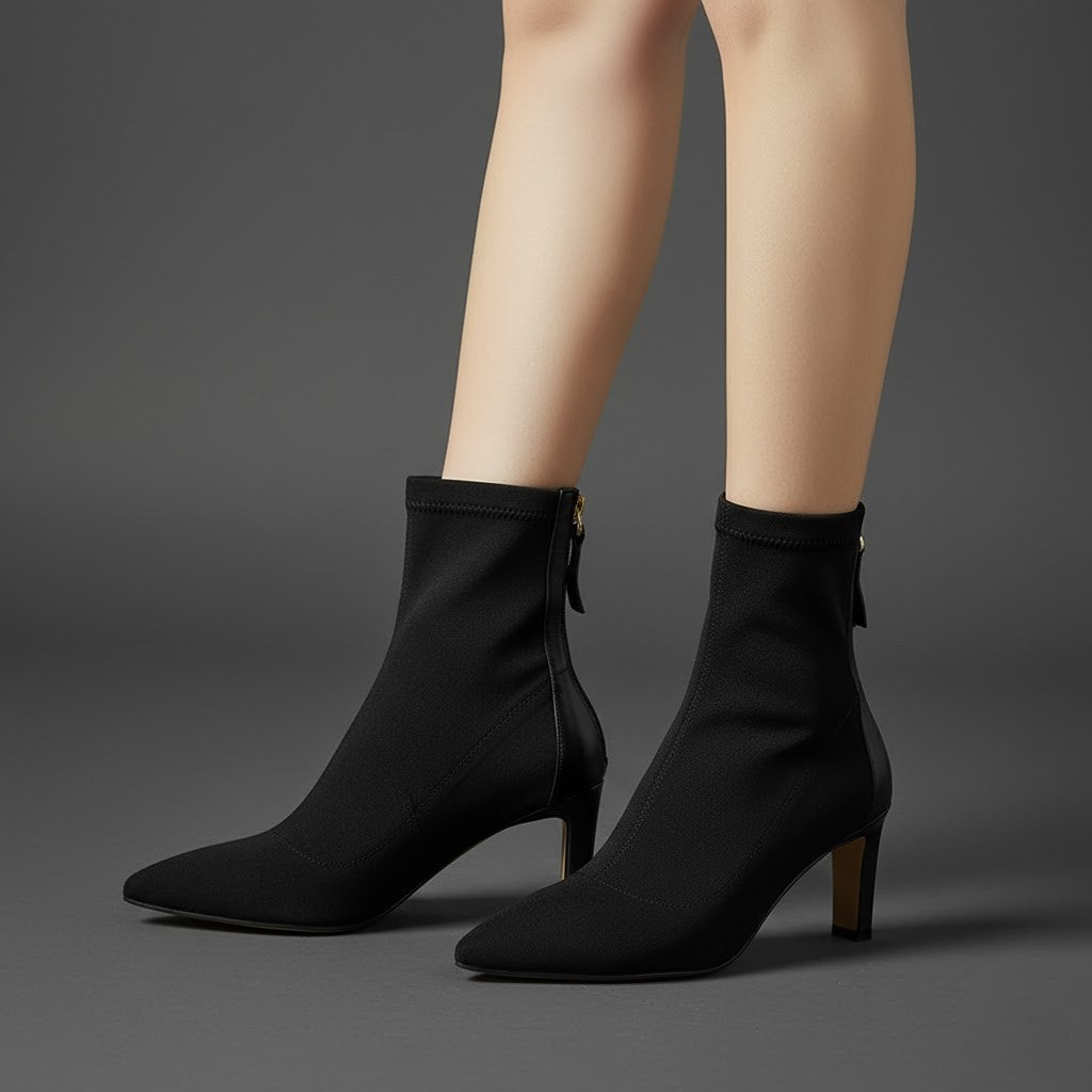 Mirava | Elegant Comfortable Winter Heeled Shoes