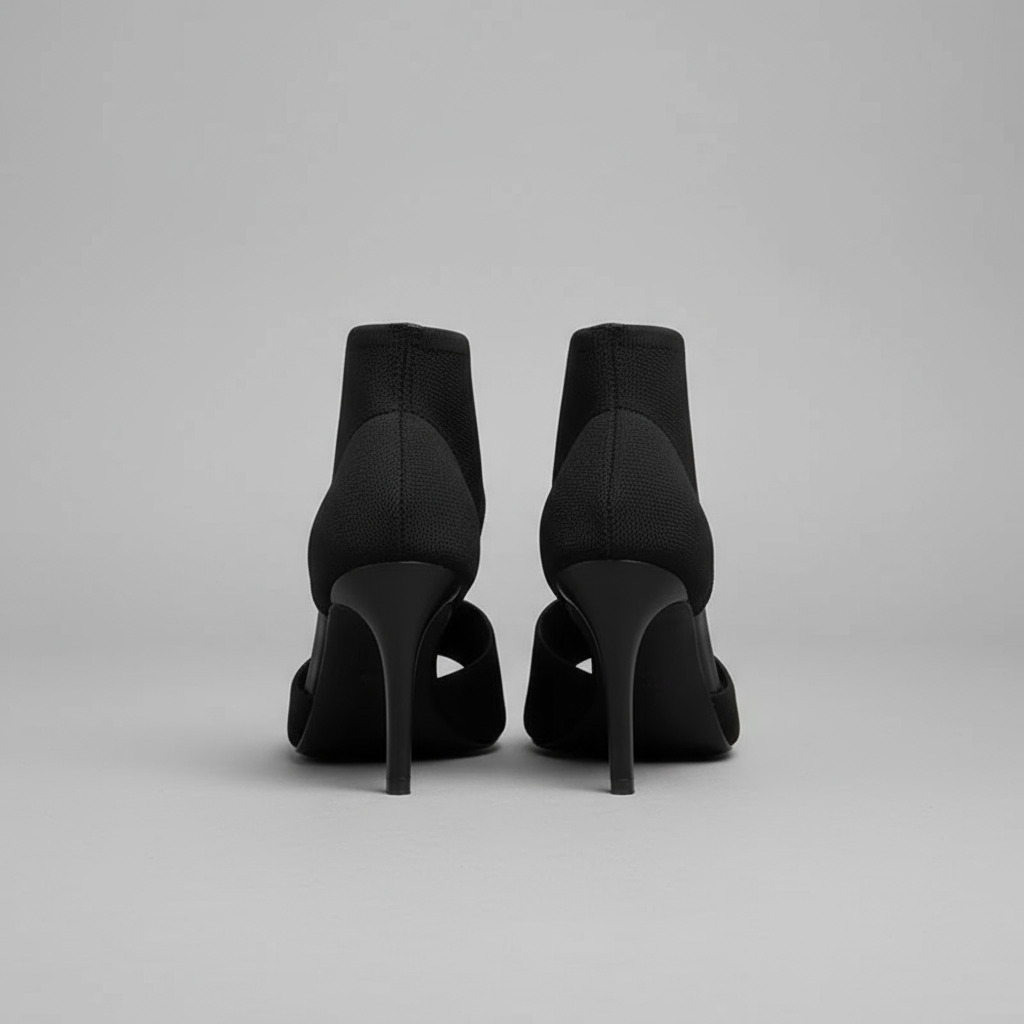 Elaren | Elegant Comfortable Open-Toe Heels