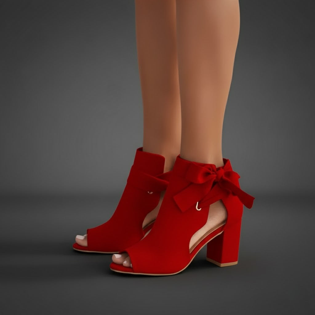 Kaluna | Stylish Comfortable Peep-Toe Heels